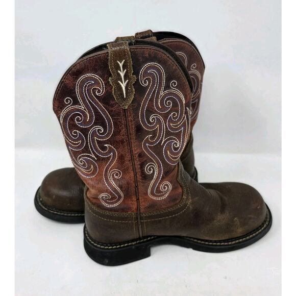 Justin Women’s Gypsy Steel Toe Work Boots Waterproof Work Boots Size 8.5 B - Picture 5 of 11